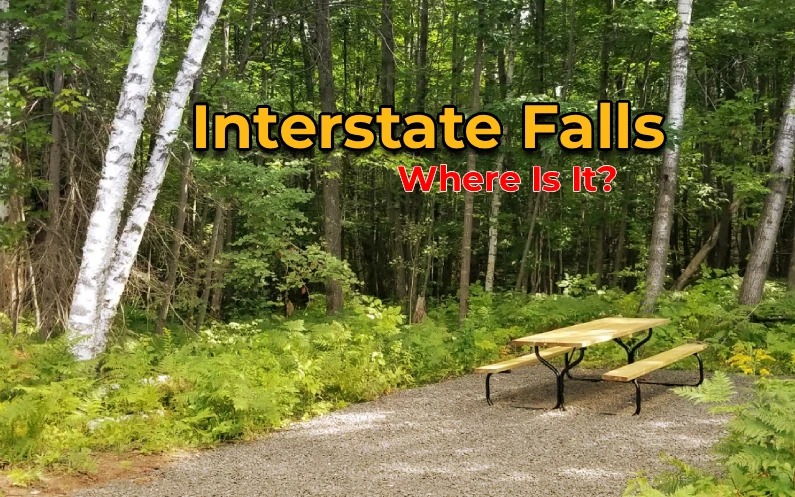 Interstate Falls Trail Head. Where is Interstate Falls?
