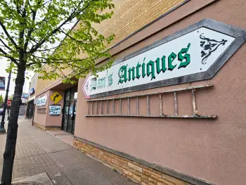 Dan's Antiques in Ironwood, MI.