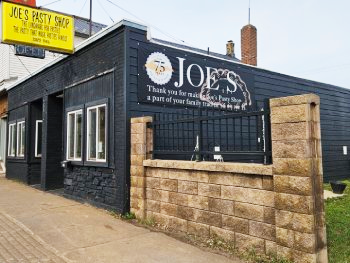 Store front - Joe's Pasty Shop